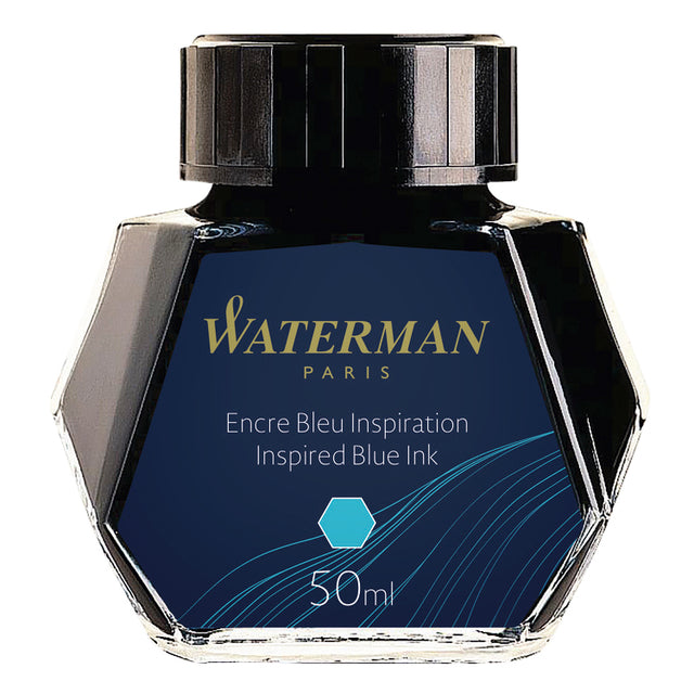 Brunnen Stift Tinte Wassermann 50ml inspirierend Blau