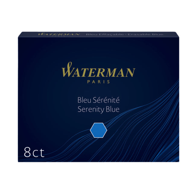 Tintenmuster Wassermann NR23 Langblau
