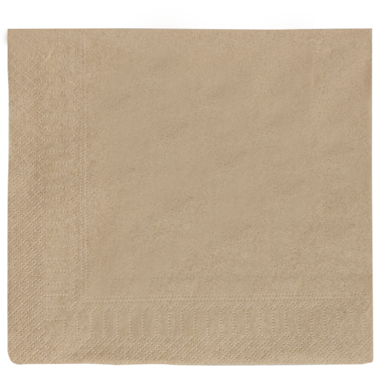 Klika - Servet | 2-layer | 33x33cm | Papier braun | 100 Stück
