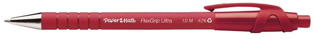 Kugelschreiberpapier Mate Flexgrip Ultra rotes Medium
