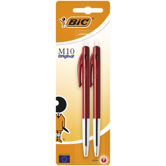 Bälle BIC M10 Red Medium Blase zu 2. | 20 Teile