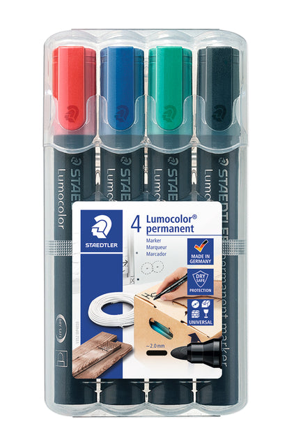 Filz -Tip Stop Staedtler 352 Runde Assorti 2mm auf 4 Stück Assorti eingestellt