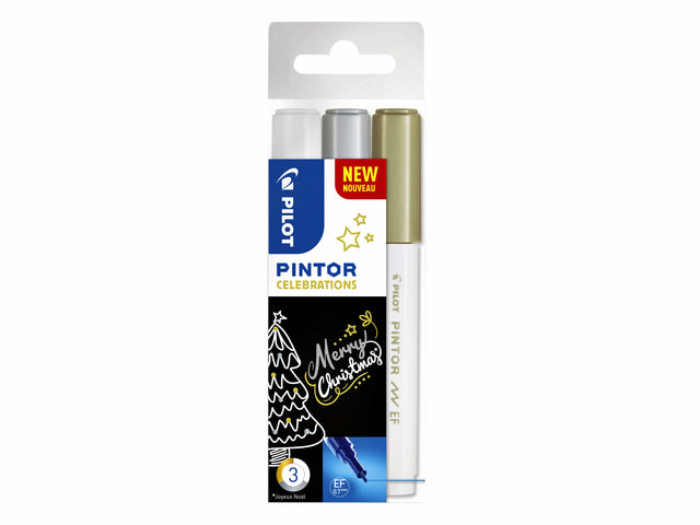 Malen Sie Pilot Pintor Feierlichkeiten 0,7 mm Penny bei 3 Teilen ASD