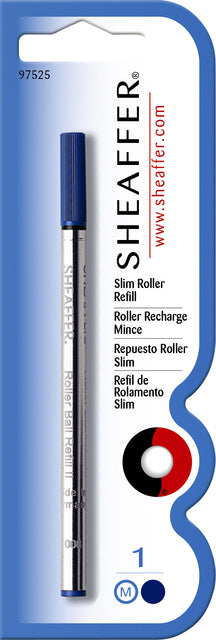 Rollerpen Füllung Sheaffer Slim Blue Medium | 6 Stück