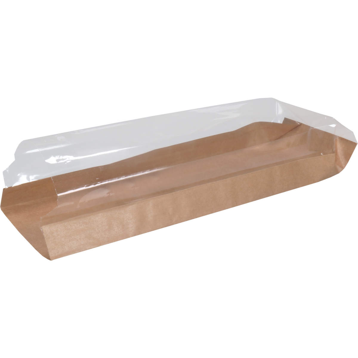DEPA - BAG | Papier + PP | 11/2 | 5x38cm | Braun | 1000 Stücke