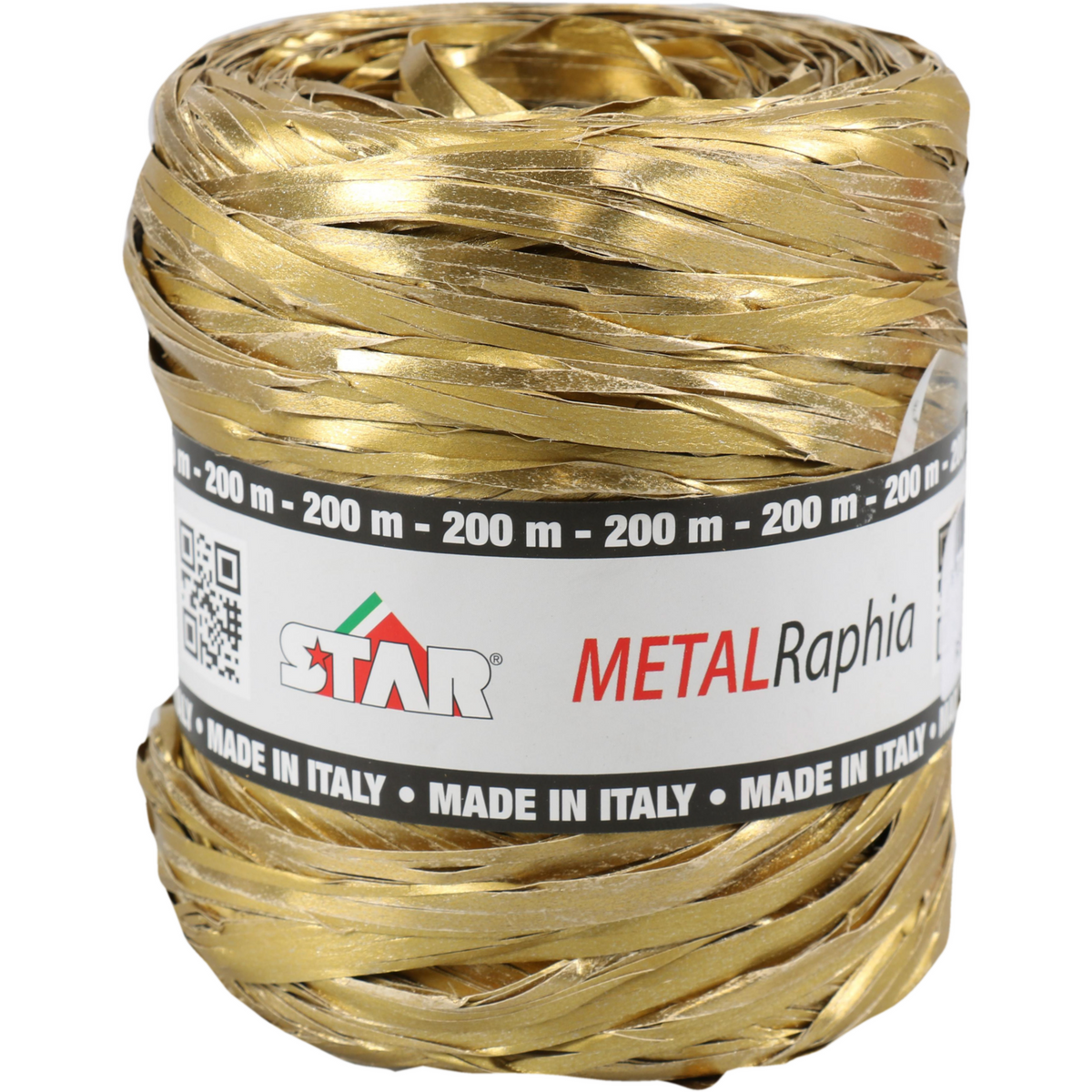 Raffia | 15mm | 200 m | Gold