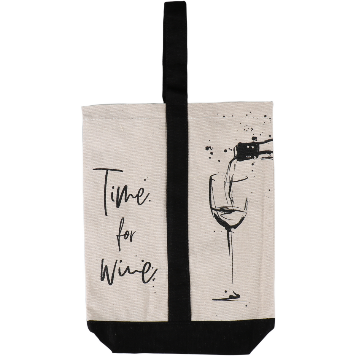Klika - Flaschenbag | 24x30.5x8cm | Baumwolle | Natürlich | 10 Stücke