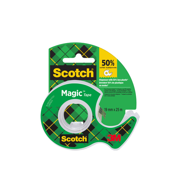 Klebeband Scotch Magic 810 19mmx25m unsichtbar + still
