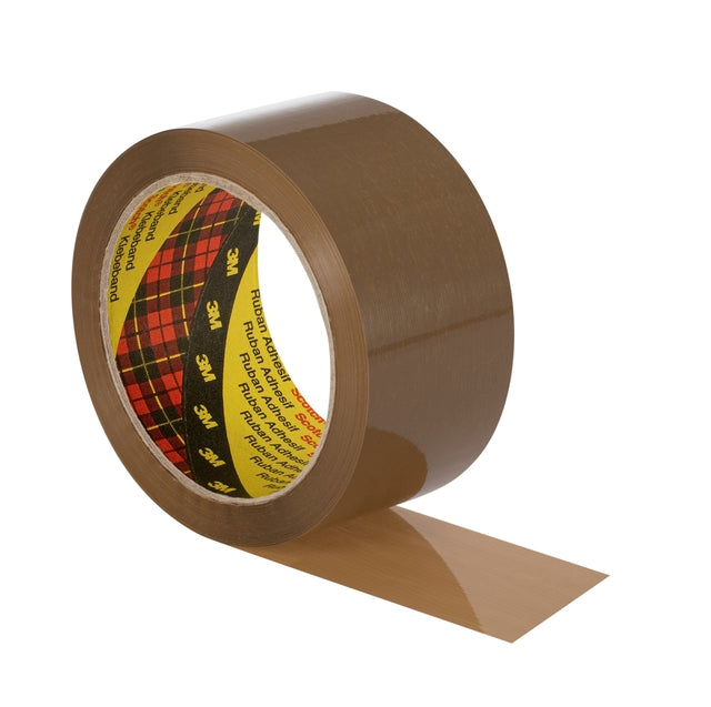 Verpackungsband 3m Scotch 371 50mmx66m braun | Set mit 6 Rollen