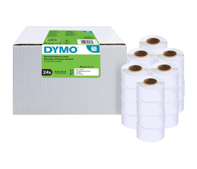 Etikett DYMO 13188 LEGRICTRITER 28x89mm Adressetikett 3120 Stücke