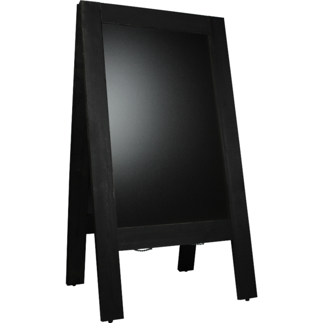 Klika - Kreide Stupboard | Holz | 70x135cm | Schwarz | 1 Stücke
