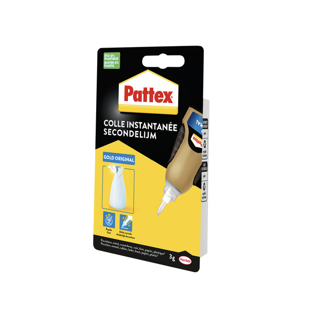 Pattex - Zweiter Kleber Gold Original 3gr | 12 Stücke