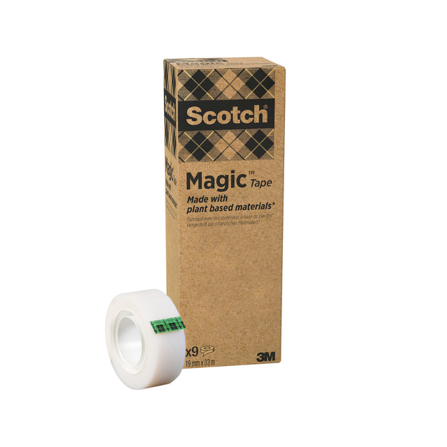Klebeband Scotch Magic 900 19mmx33m unsichtbar matt