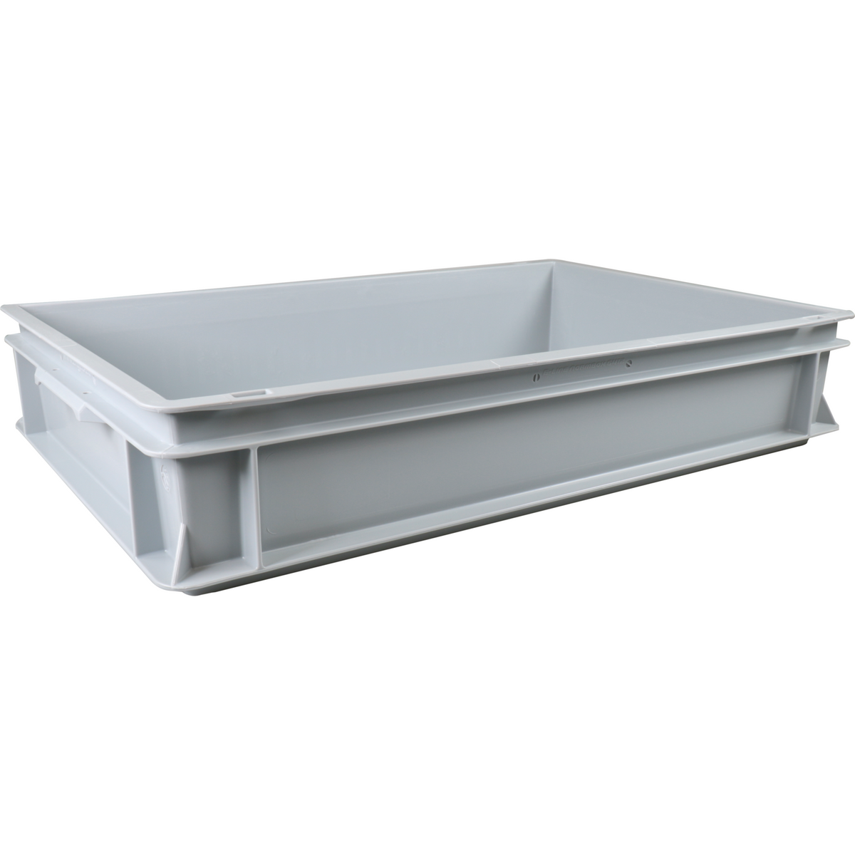 Klika - Bak | HDPE | geschlossener Griff | Transportbox | 600x400x120mm | Grau | 1 Stücke