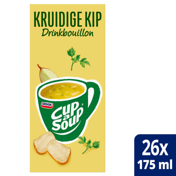 Unox-Cup-a-Soup Clear Broty Spicy Chicken 26x175ml