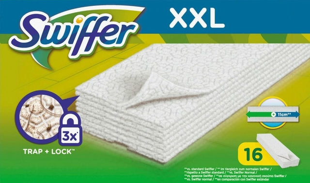 Swiffer Refill XXL mit 16 trockenen Wischtüchern