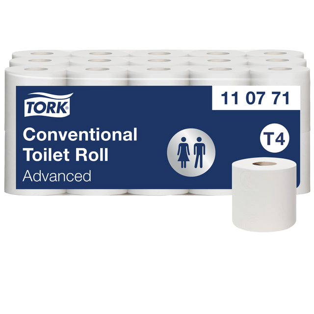Toilettenpapier Tork T4 Advanced 2-Laags 400 VEL 110771 | 40 Stücke