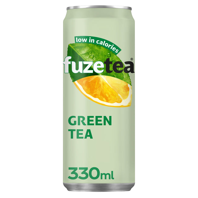 Erfrischungsgetränk Fuze Tea Green Can 330ml | 24 Stücke