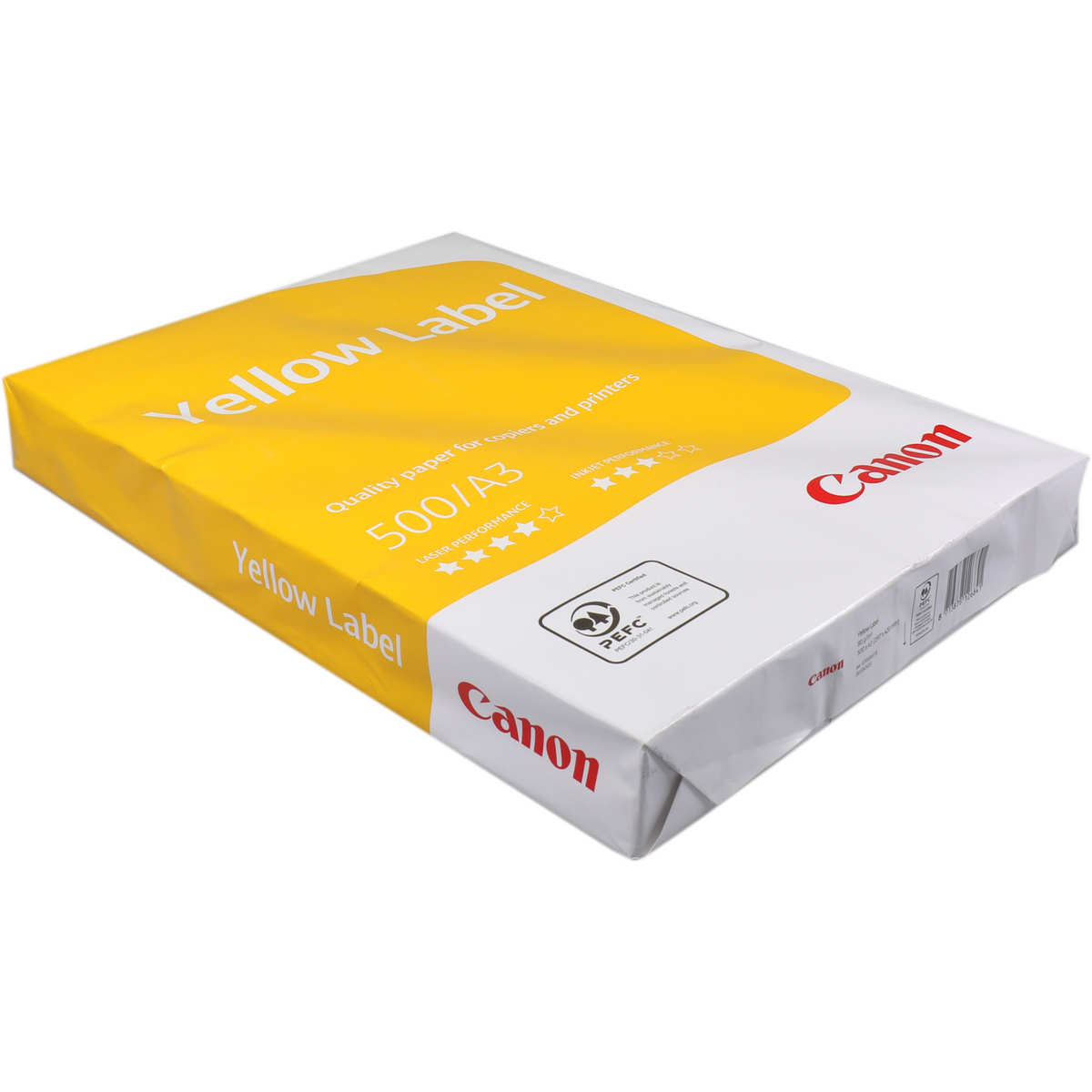 Canon - Papier gelber Etikett Standard A3 80gr White kopieren