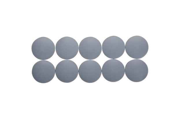 Magnet Maul Feststoff 38 mm 2500gr grau