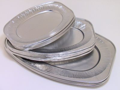 DEPA - skalieren Aluminium oval 45 cm 10 Teile