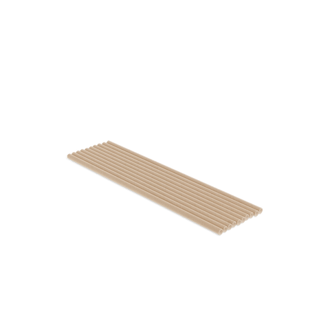 Klika - Papierstrohhalme Natural 230x6mm | 100 Stück