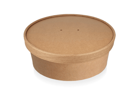 Klika - Salat Poke Bowl 1100ml 38oz Ø184mm Kraft | 300 Stücke