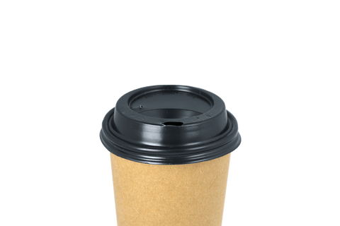 Klika - Kaffeetasse Deckel schwarz Ø73mm | 1000 Stücke