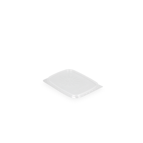 Klika - Lid -Salat -Sauce -Behälter 108 mm rechteckig transparent | 1000 Stücke