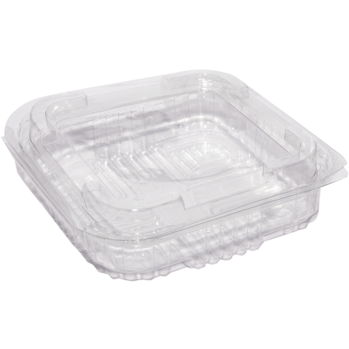 Bak | Recyceltes Haustier | 250 ml | Saladbak | 125x125x transparent | 600 Stücke
