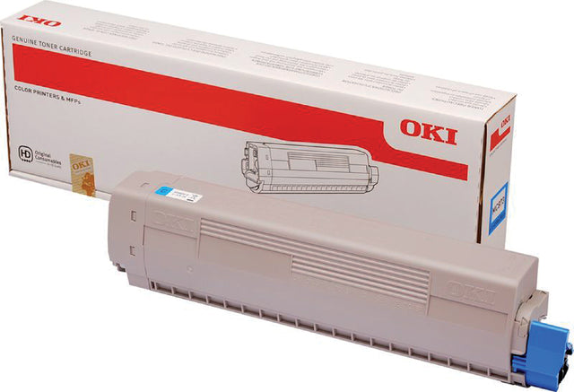 Toner oki 45862816 bleu
