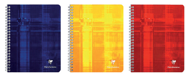 Schriftstelle Clairefontaine Matris 210x297mm Linie 100BLZ Spiral | 10 Stück