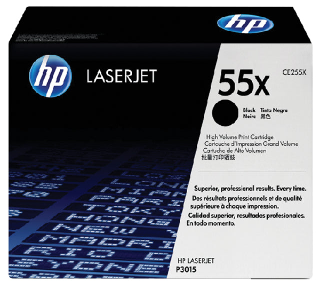 Tonerkartusche HP CE255x 55x schwarz | 1 Stück