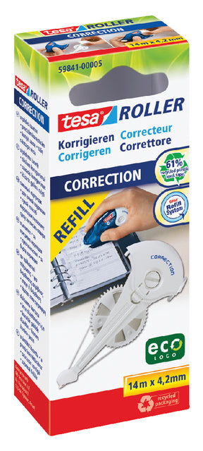 Korrekturripping Tesa Ecologo 4,2mmx14m in Hängeschachtel