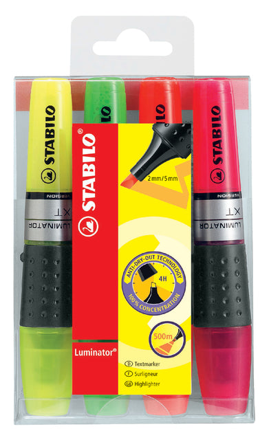Markierungsmarker Stabilo Luminator 71/4 Penny zu 4 Farben