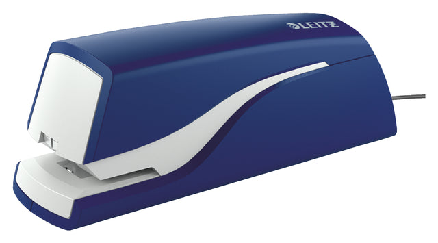 Nietmachromer Leitz Nexxt Elektrisch kontaktless 10 Blatt Blau