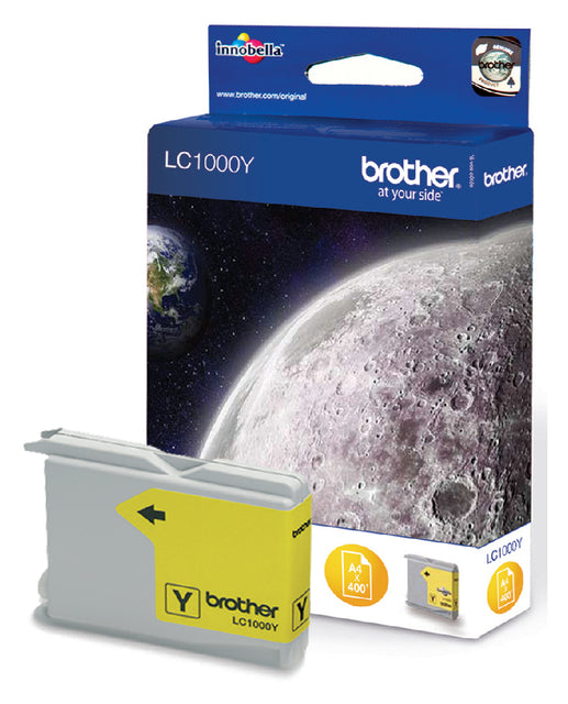 Inktcartridge brother lc-1000y geel | 5 stuks