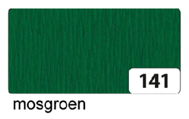 Crepe Paper Folia 250x50 cm NR141 MOSGROEN