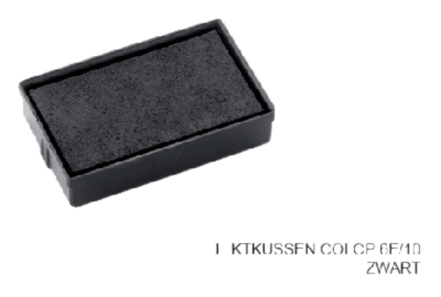 Stempelkissen Kolp 6th/10 Schwarz | 5 Stücke