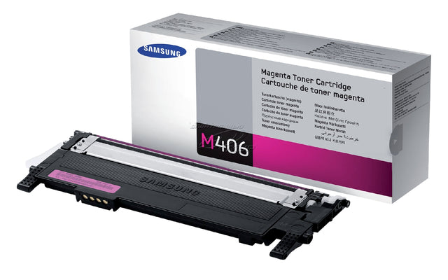 Tonercartridge Samsung CLT-M406S SU252A 1K rot