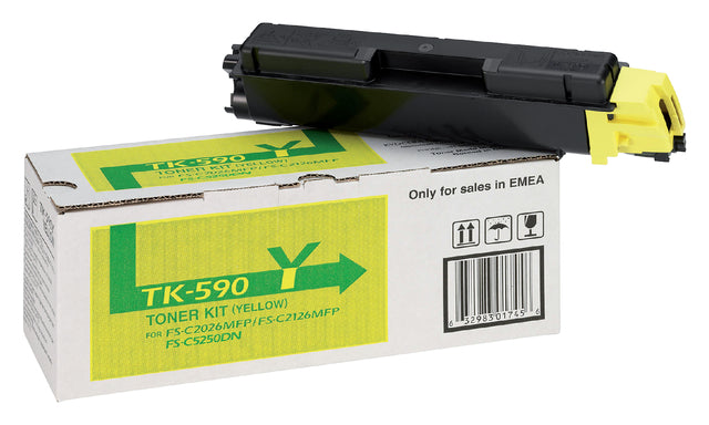 Toner Kyocera TK-590y Gelb