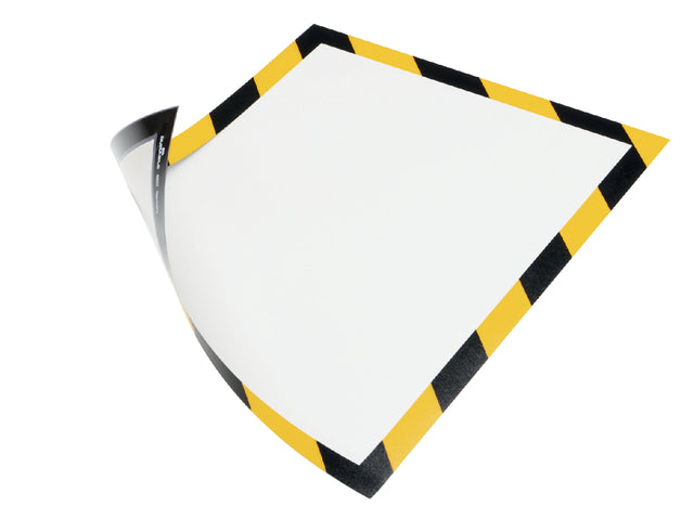 Duraframe Langlebig 4945130 Sicherheit A4 Magnet Gelb/Schwarz