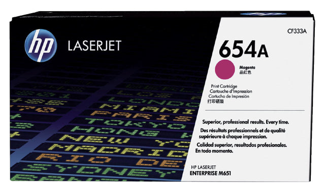 Tonercartridge HP CF333A 654a Rot