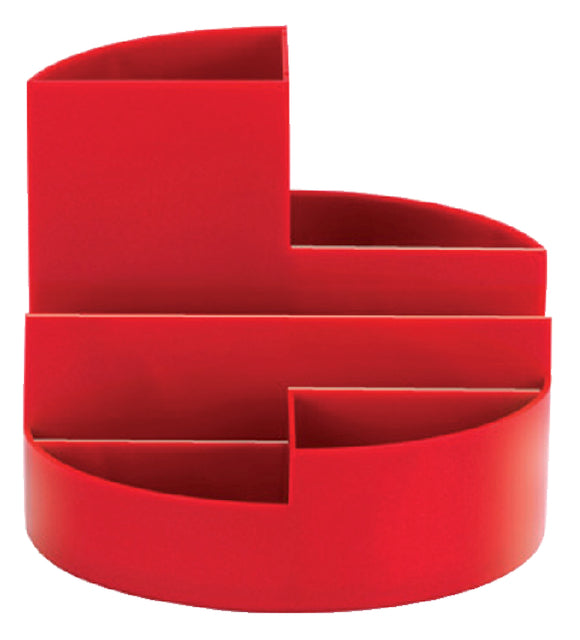 Penkoker Maul Roundbox 6 Fächer rot