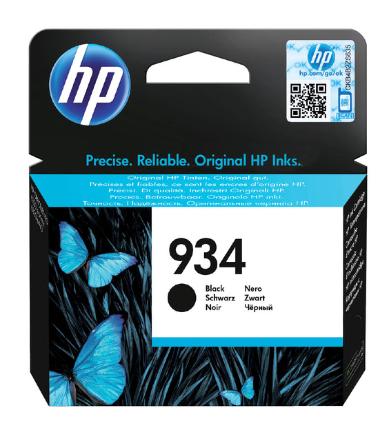 Tintenpatrone HP C2P19AE 934 Schwarz