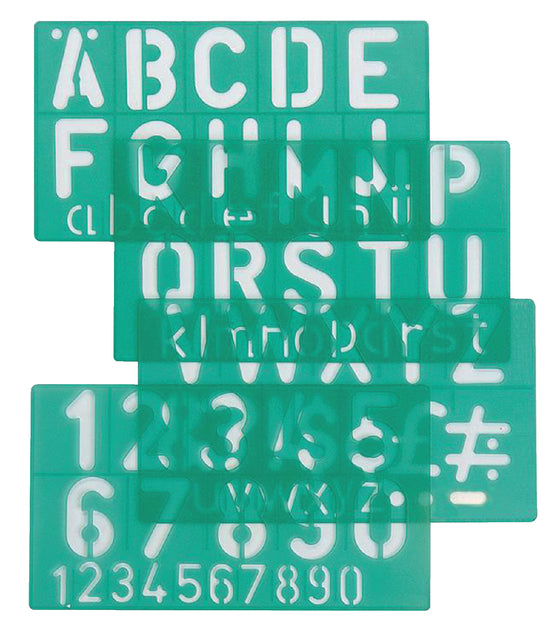 Buchstabe Vorlage Linex -Kapitel/Buchstaben/Zahlen 50 mm