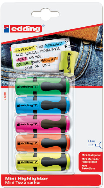 Markierungsmarker Edding 7 Mini Ass | 10 Stück