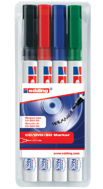 CD-Marker Edding 8400 um Asorti 0,5-1,0 mm Beutel bis 4st