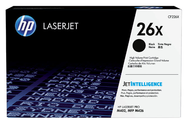 Tonercartridge HP CF226X 26X Black HC