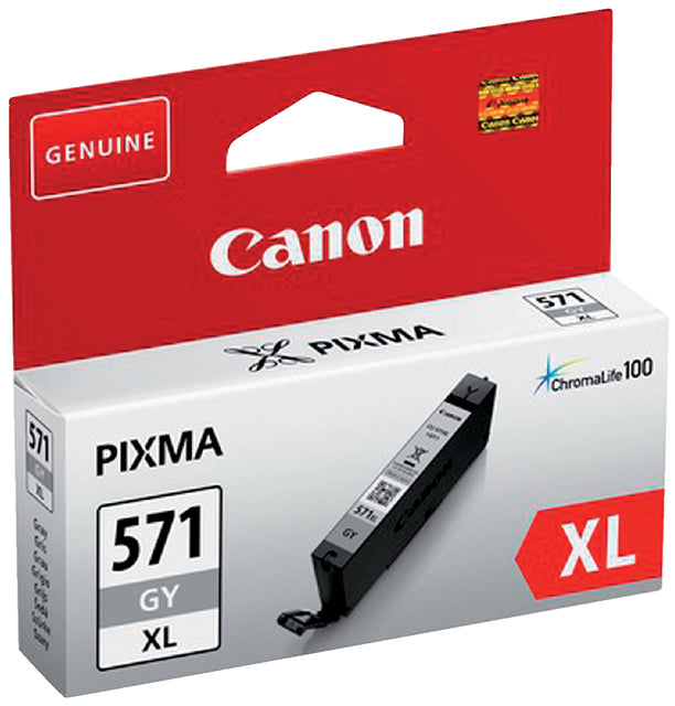 Tintenpatrone Canon CLI-571XL HC GRAU